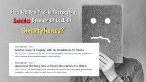 Read more about the article Increase In Students Suicide Because They Can’t Afford Smartphones For Studies